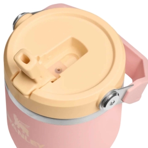 Stanley IceFlow™ Flip Straw Tumbler Pipetli Termos | 0.60L - Peach Rose