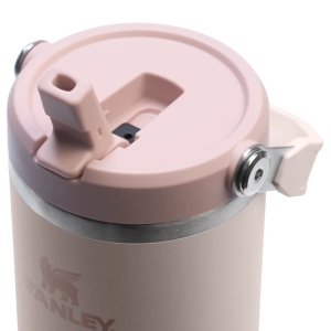 Stanley The IceFlow Flip Straw Pipetli Termos Bardak 0,89 LT - Rose Quartz