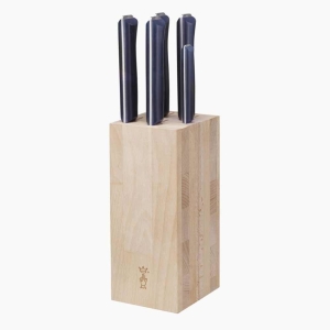 Opinel Intempora 5 Parça Bloklu Şef Bıçağı Seti